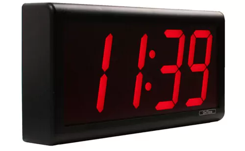 Zawartość zegarów LED synchronizacja czasu PoE